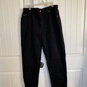 Lee Relaxed Fit Black Jeans